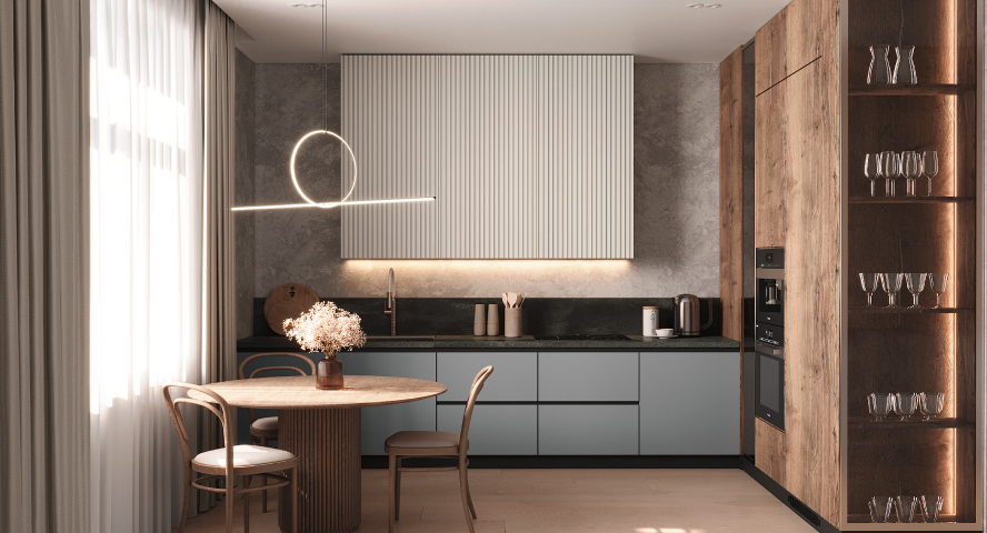 Кухня прямая